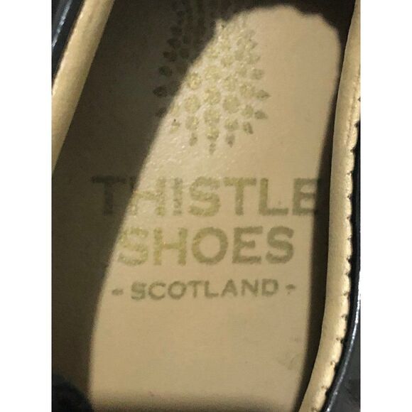 Thistle Shoes Scotland Oxfords Lace Up  Formal Wingtip Shoes Men Size 11 1/2 - Picture 6 of 8